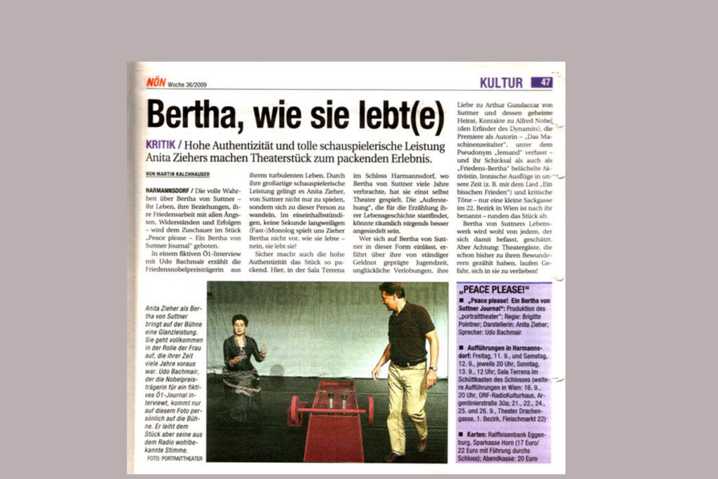 NÖN, Ausgabe Woche 36/2009